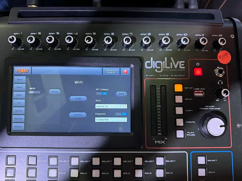 Studiomaster 16 Channel Digital Mixer -DIGILIVE-16