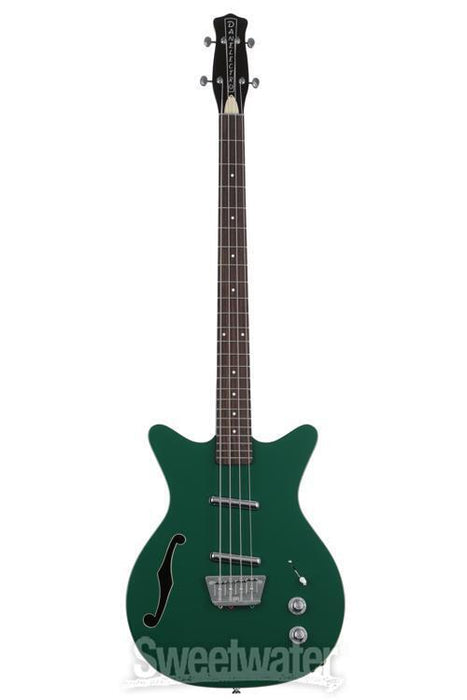 Danelectro Fifty Niner Short-Scale Bass Guitar - Jade Top