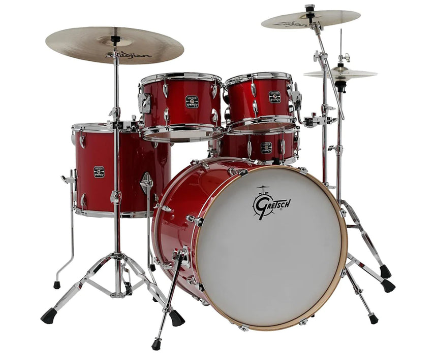 GRETSCH ENERGY 5-PIECE KIT  WITH ZILDJIAN CYMBALS