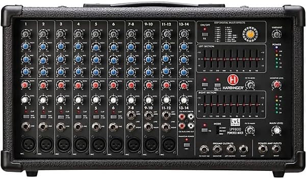 Harbinger LP9800 Powered Mixer