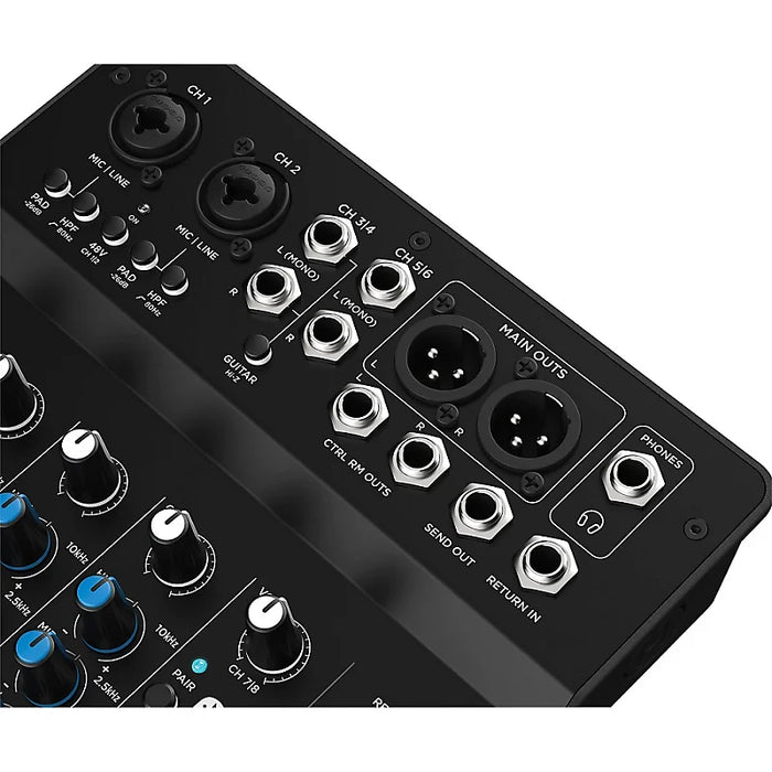 Harbinger LV8 8-Channel Analog Mixer with Bluetooth