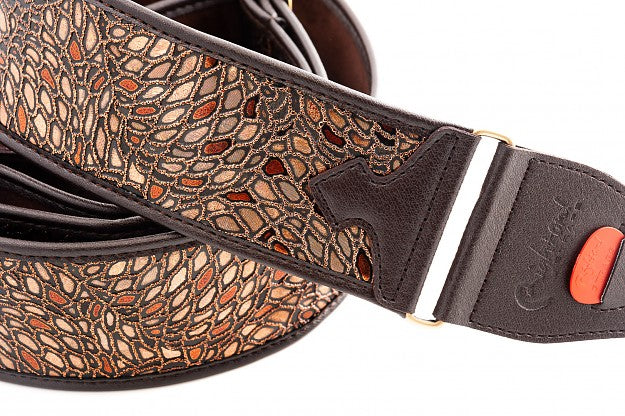 Right On STEADY TALISMAN ALIEN BROWN Guitar Strap