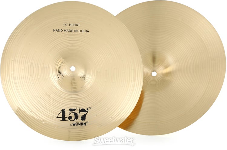 Wuhan 457 Hi-hats - 14 inch