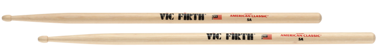 Vic Firth American Classic Drumsticks - 5A - Wood Tip